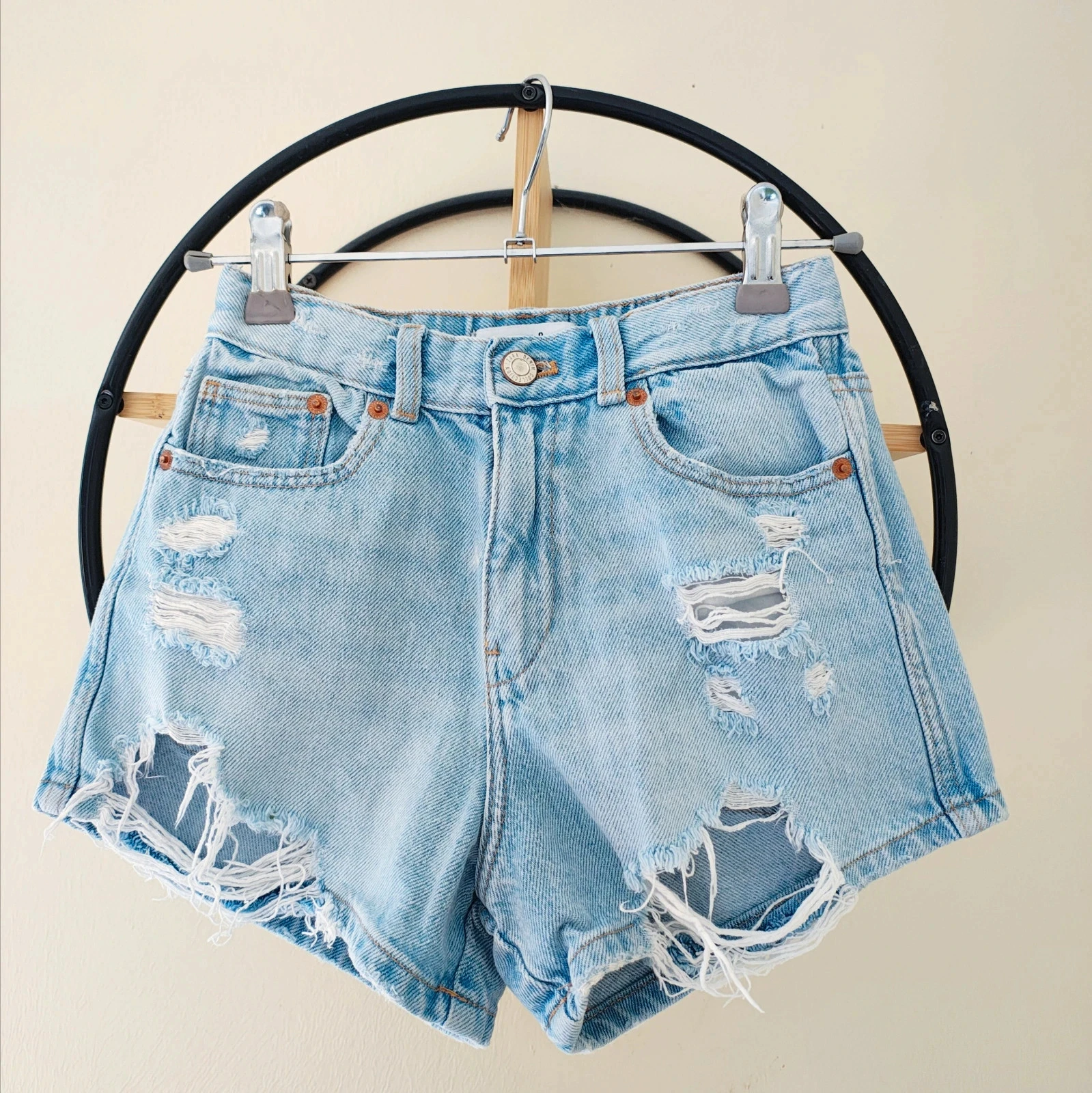 9 ans short en jean Zara